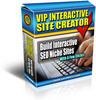 Thumbnail  VIP Interact Site Creator With Master Resale Rights.