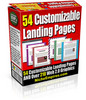 Thumbnail Clean Landing Page Templates With Master Resale Rights.