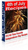 Thumbnail 4th of July Recipes With Master Resale Rights.