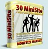 Thumbnail 30 Mini Site Templates With Master Resale Rights.