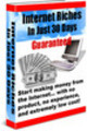 Thumbnail Internet Riches in 30 Days With Master Resale Rights. Thumbnail Internet Riches in 30 Days With Master Resale Rights.