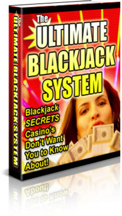Product picture The Ultimate Blackjack System Secrets Casinos Dont With MRR.
