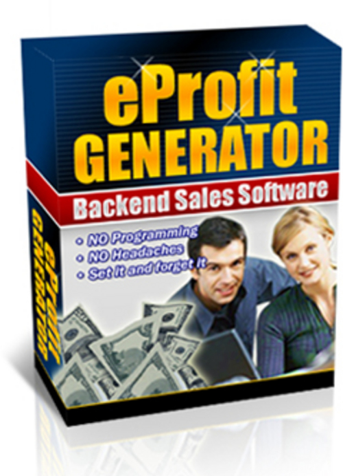 Product picture eProfit Generator With Master Resale Rights.