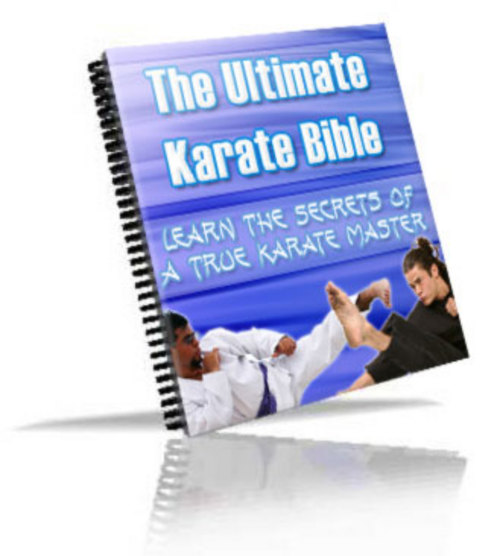 Product picture The Ultimate Karate Bible With Master Resale Rights.
