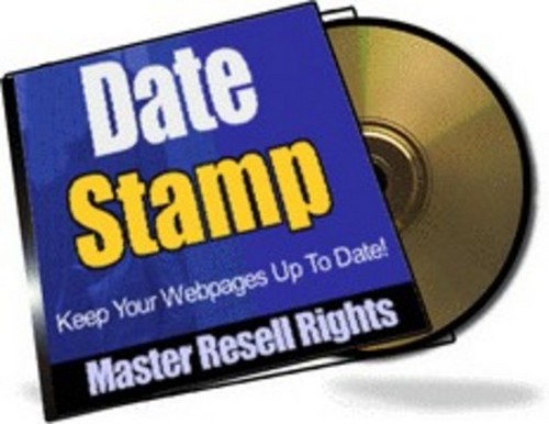 Product picture Date Stamp dsp With Master Resale Rights.