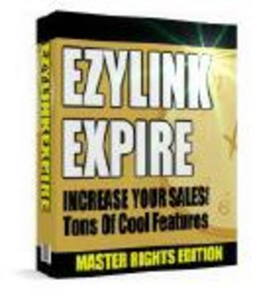 Product picture eZy Link Expire With Master Resale Rights.