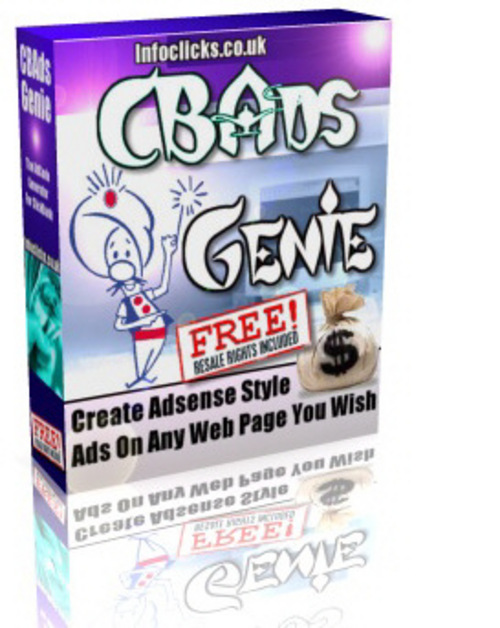 Product picture  ClickBank Ads Genie With MRR