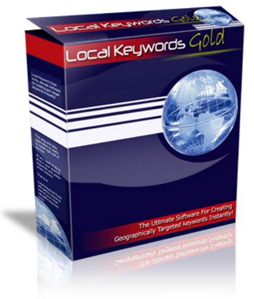 Product picture Local Keywords Gold Demographic Geographic Software wirh MRR