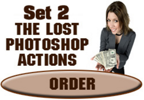 Product picture  The Lost PhotoShop Actions With Master Resale Rights.