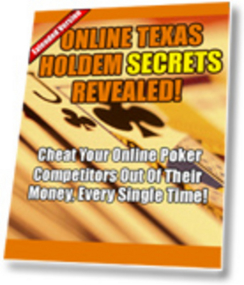 Product picture The Texas Hold em Masterclass eBook W/MRR.