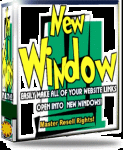 Product picture New Window new With Master Resale Rights.