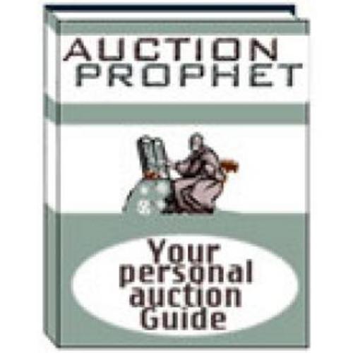 Product picture Auction Prophet With Master Resale Rights.