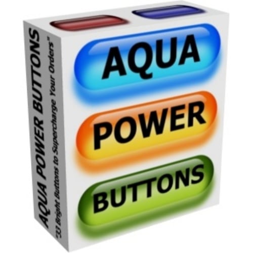 Product picture Aqua Power Buttons 1.0 Mrr And Plr!