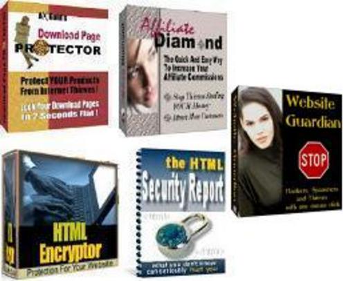 Product picture web security kit With Master Resale Rights.