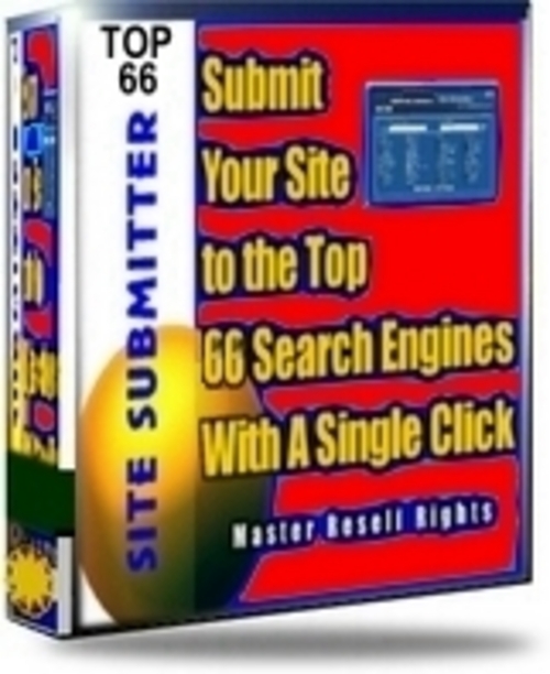 Product picture Advanced Site Submitter With Master Resale Rights.