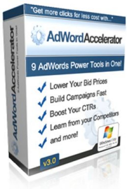 Product picture Adwords Accelerator  mini ebook with MRR.