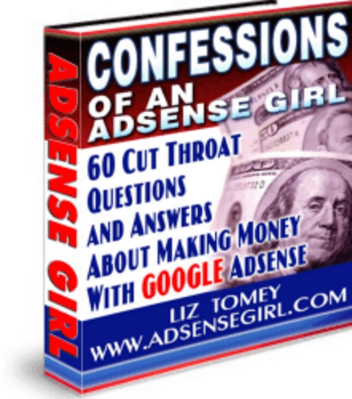 Product picture Confessions Of An Adsense Girl with MRR.