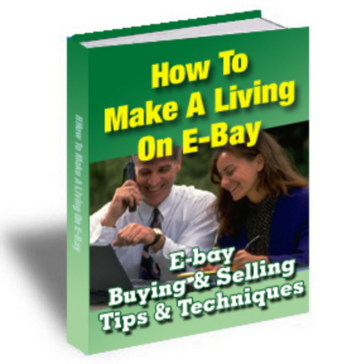 Product picture How To Make A Living On eBay With Master Resale Rights.