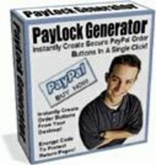 Product picture Paylock Generator With Master Resale Rights.