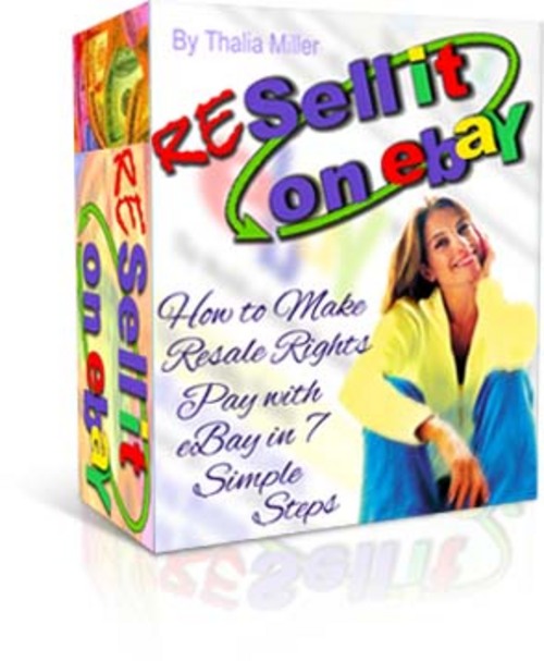 Product picture Resell It On eBay With Master Resale Rights.