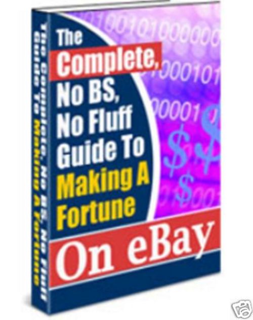 Product picture The Complete Morons Guide ebay with MRR.