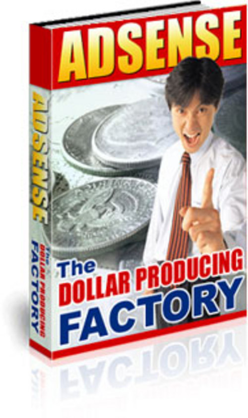 Product picture Adsense The Dollar Producing Factory With MRR.