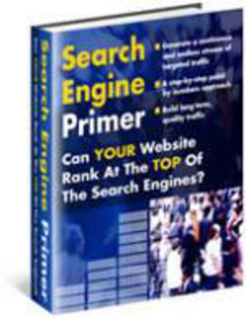 Product picture Search Engine Primer With Master Resale Rights