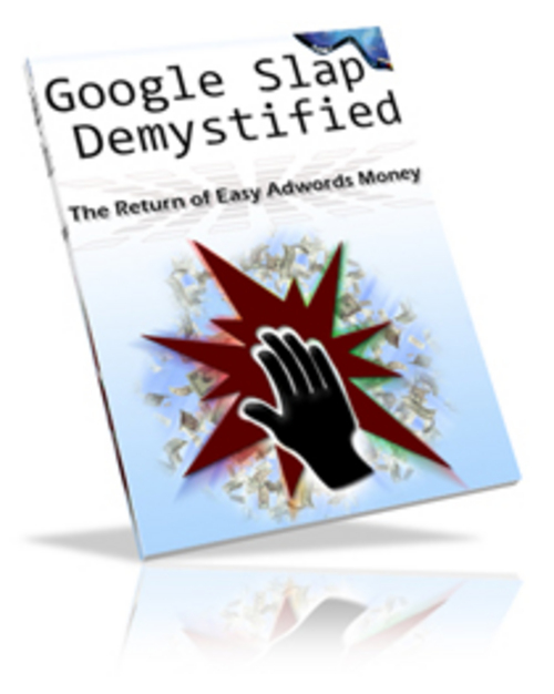 Product picture google slap Demystified With Master Resale Rights.