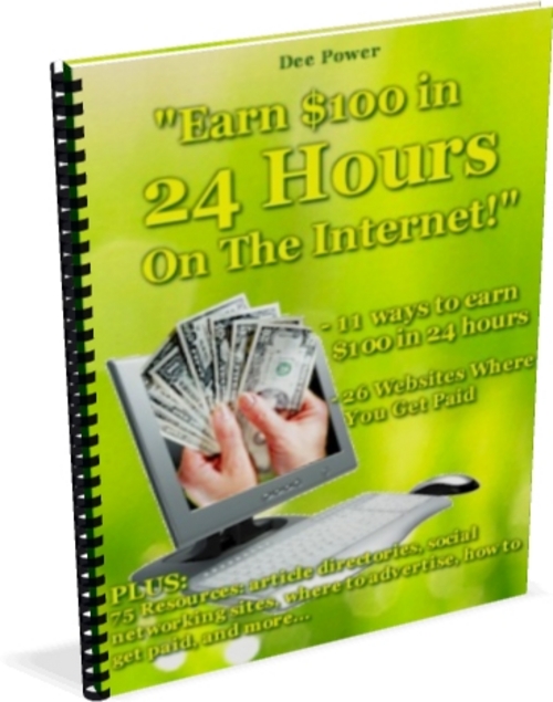 Product picture Earn $100 In 24 Hours (plr)