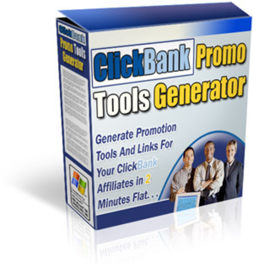 Product picture Click Bank Promo Tools Generator with MRR.