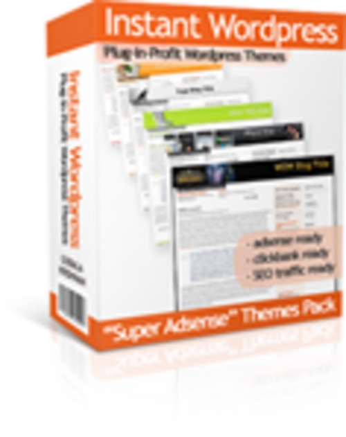 Product picture Instant Wordpress Themes With Master Resale Rights.