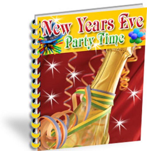Product picture new year eve party time With Master Resale Rights.
