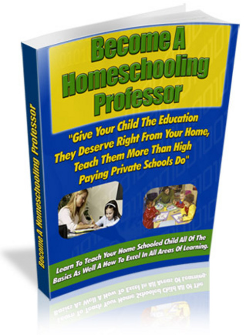 Product picture Become Professor Homeschool With Master Resale Rights.