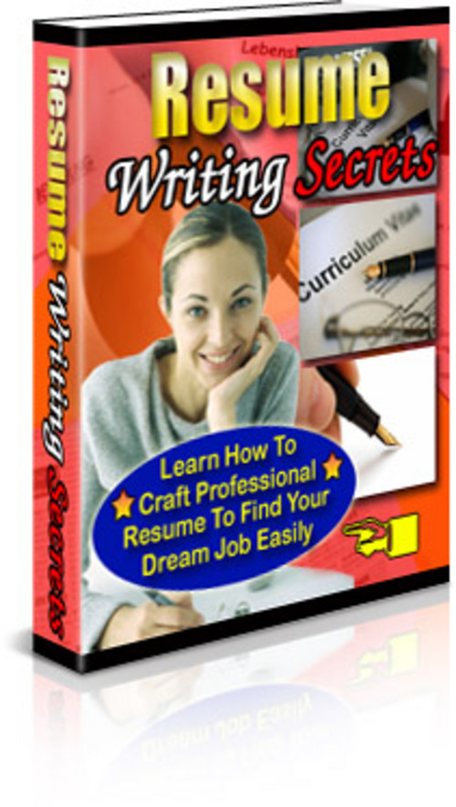 Product picture Resume Writing Secrets Plr.