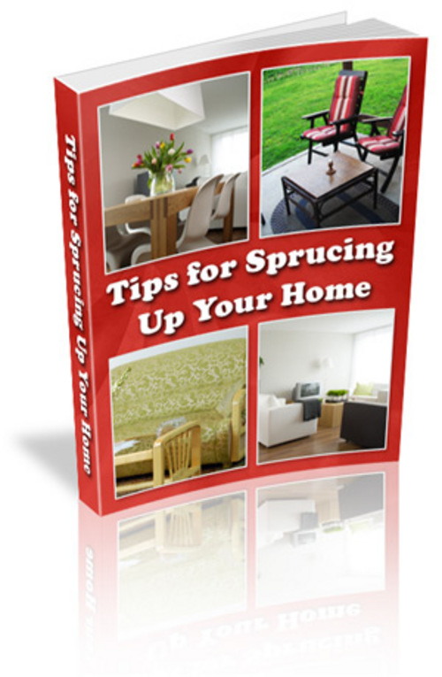 Product picture Tips for sprucing up your home with MRR.