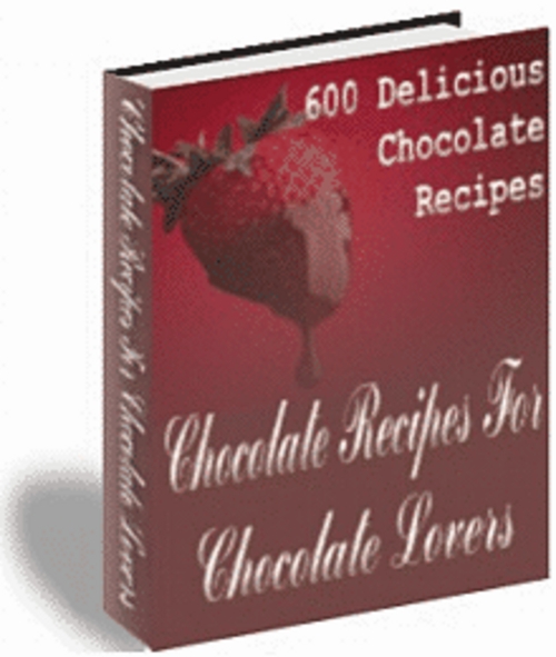 Product picture 600 Delicious chocolate Recipes