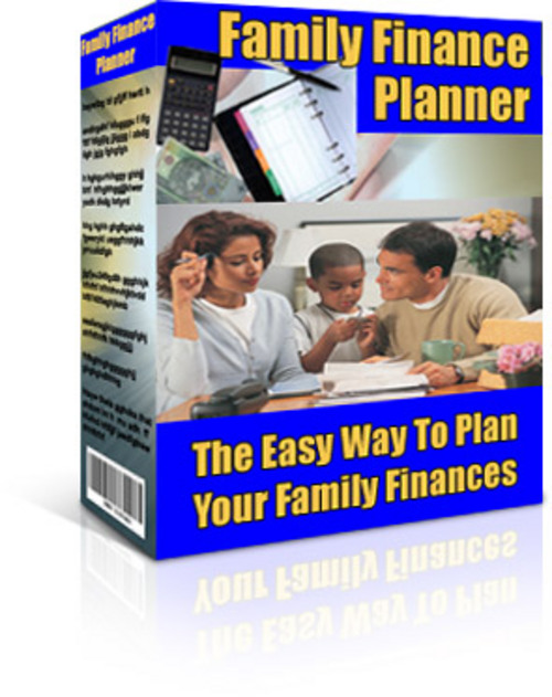 Product picture Family Finance Planner With Master Resale Rights.