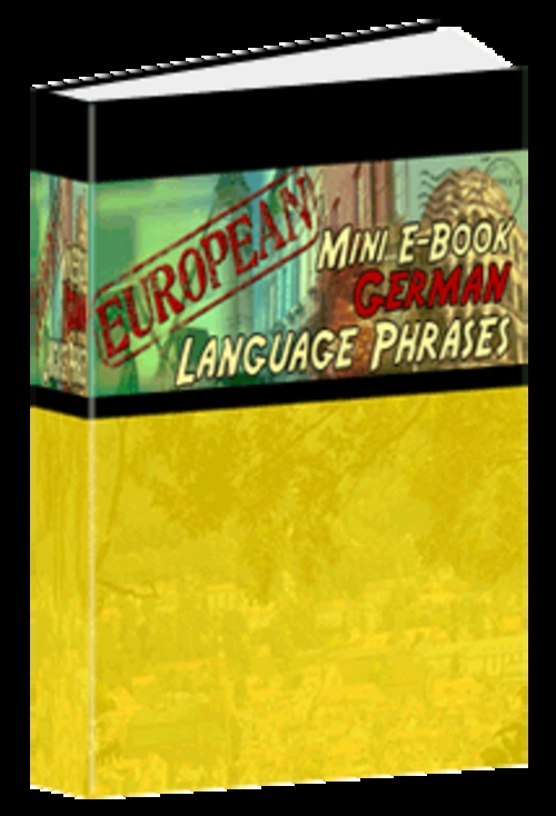 Product picture German Phrase Guide With Master Resale Rights.