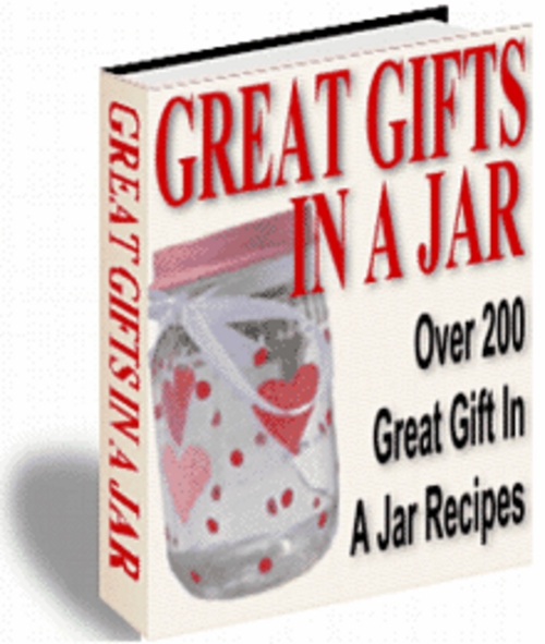 Product picture Great Gifts in a Jar With Master Resale Rights.