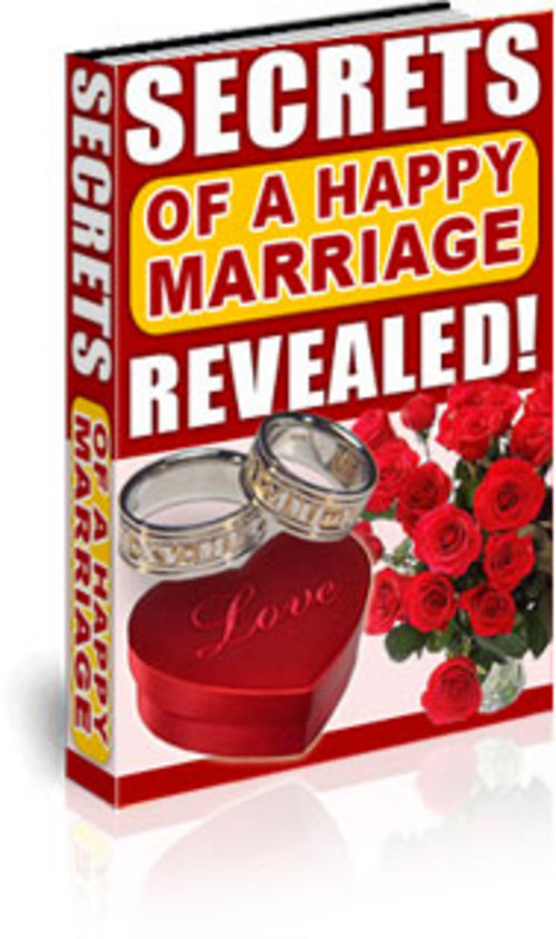Product picture Secrets Of A Successful And Happy Marriage With MRR.