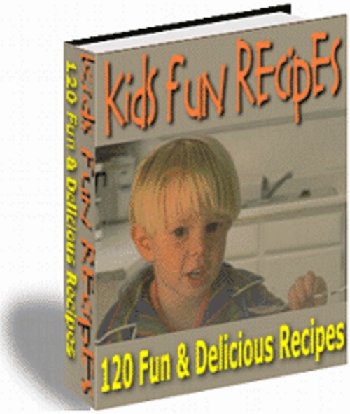 Product picture Kids Fun Recipes With Master Resale Rights.