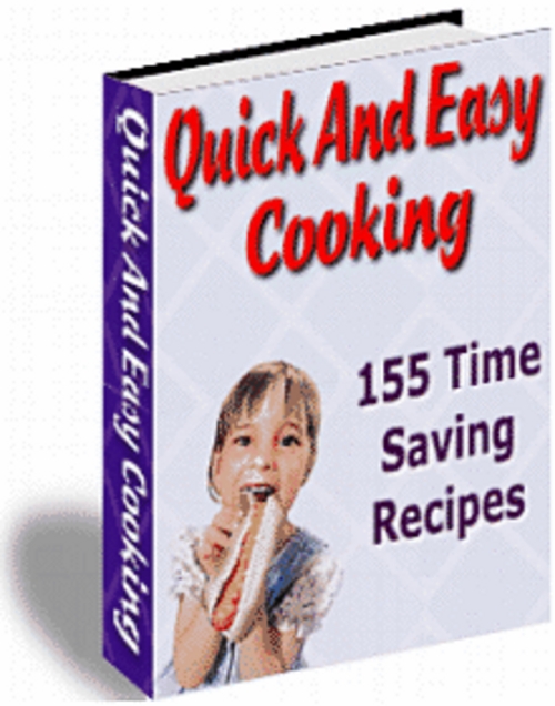Product picture Quick and Easy Cooking -155 Saving Recipes.