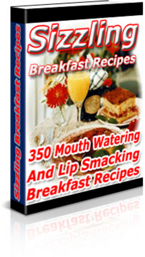 Product picture Sizzling Breakfast Recipes.