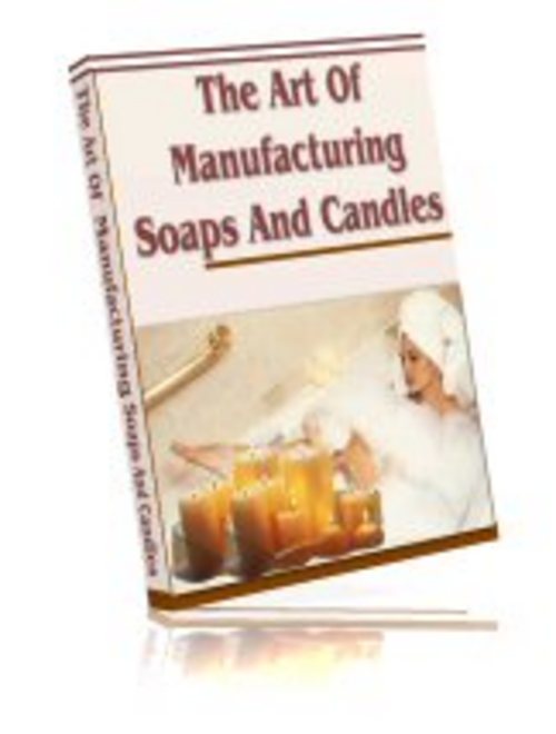 Product picture The art of Manufacturing Soap and Candles with MRR.