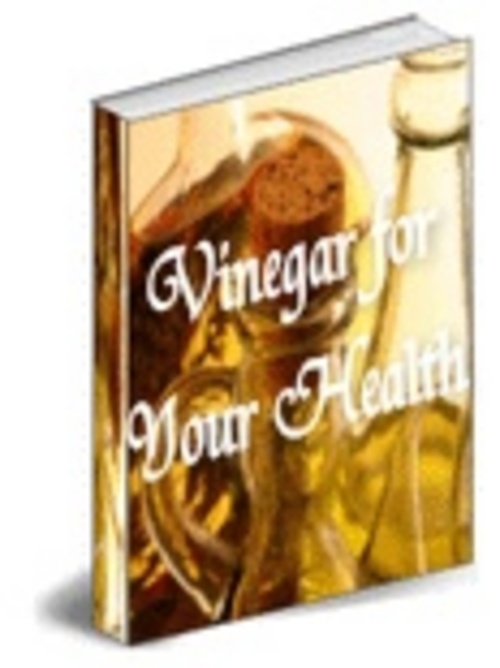 Product picture vinegar for your health With Master Resale Rights.