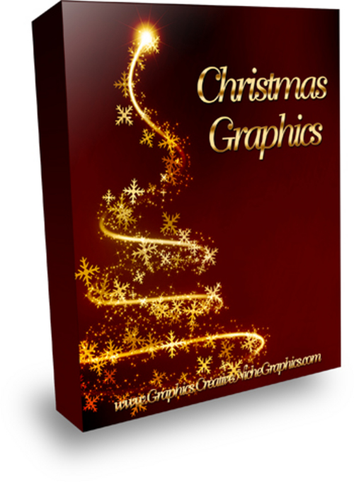 Product picture Christmas Graphics With Master Resale Rights.