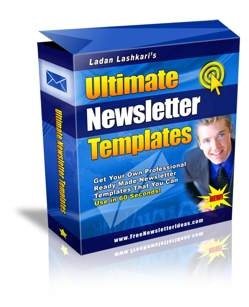 Product picture Newsletter Templates Pack With Master Resale Rights.
