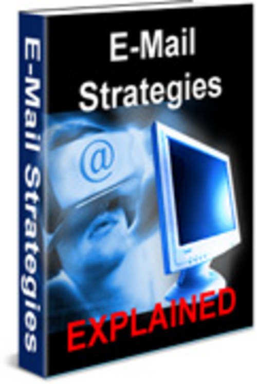 Product picture Email strategies With Master Resale Rights.