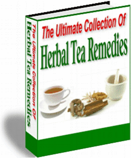 Product picture Collection Of Herbal Tea Remedies With Master Resale Rights.