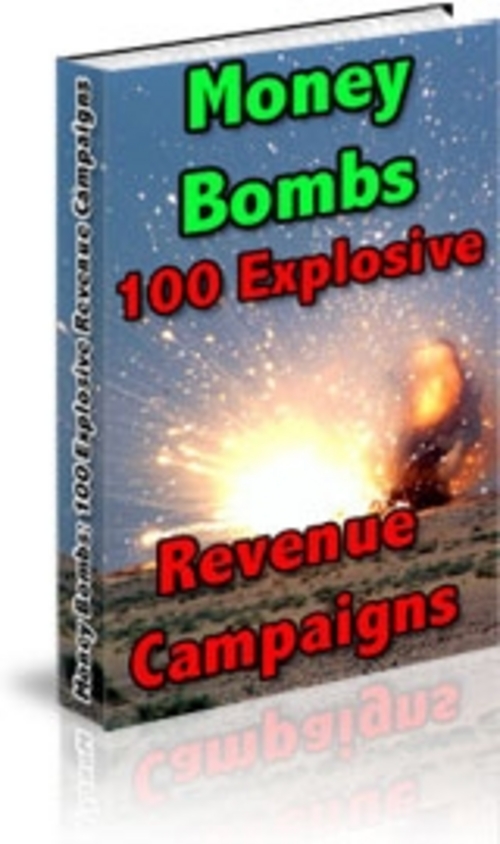 Product picture Money Bombs With Master Resale Rights.
